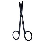 Stainless Steel Suture Stitch Scissors Premium Quality (KKT) (Black Fluoride)