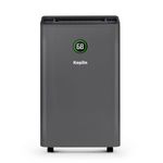 Keplin 20L Dehumidifier with HEPA Filter for Air Purification, Sleep & Laundry Mode -24 Hour Timer & Digital Display for Home, Bedroom, Bathroom, Garage &Basement- Eliminates Mould & Condensation-440W