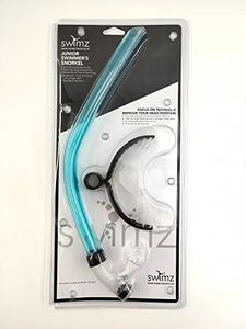 Swimz Junior Centre Swim Training Snorkel Blue, Junior Front Snorkel, Frontal Training snorkel - Junior