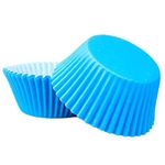 100pcs Small Blue Paper Cupcake Cases King Charles Coronation Decorations Baking Cups,Cupcake Cases for Baking,Mini Muffin Wrappers Cases Muffin Cups,Paper Baking Case for Coronation Party Decorations