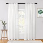 MYSKY HOME Crushed Voile Sheer Curt