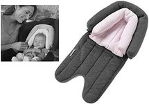 PLAYETTE 2 in 1 Head Support Charcoal, Pink