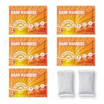 Bramble Hand Warmers Disposable - 5 Pack - Pocket Warmers for Hiking, Outdoor Activities, Skiing - 8 Hours of Heat