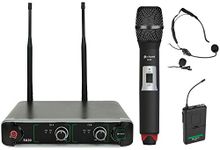 Chord | Dual UHF Combo Microphone Set | 863.42 & 864.3