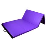 PRISP Folding Gymnastics Mat 300 cm, Tumble & Exercise Gym Mat for Home, 300cm (10ft) Long x 120cm (4ft) Large x 5cm (2in) Thick - Tapis de Gymnastique