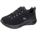 Skechers Women's Arch FIT Metro Skyline Sneaker, Black , 6 UK medium