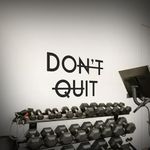 My Vinyl Story Don't Quit Do It Motivational Wall Decal Sticker Quote for Home Fitness Gym Decor Office Decor Be Focused & Motivated and Achieve Results 22x14 inches