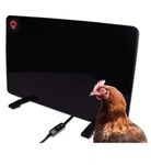 Cozy Products CL Cozy Safe Chicken Coop Heater 200 Watts Safer Than Brooder Lamps, One Size, Black