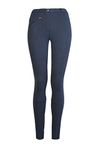 GS Equestrian Kerry 1-Tone Jodhpurs GSE001 Women's Girl's Various Sizes Zip Pocket Medium Weight Material (Navy, 8)