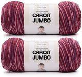 Caron Jumbo Pink Kiss Yarn - 2 Pack