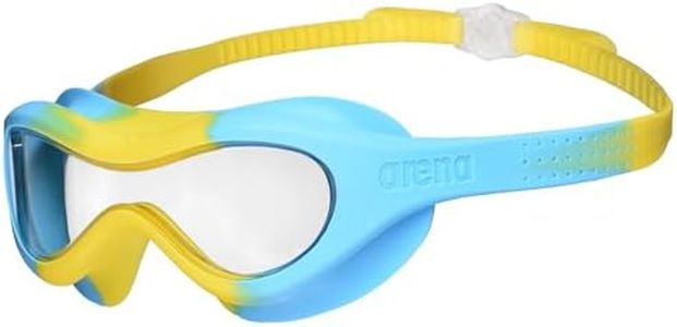 Arena Spider Swimming Mask Junior One Size, Clear/Yellow/Lightblue