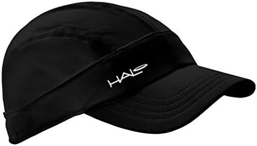 Halo Headband Sweatband Sports Hat Black