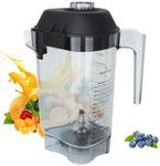 Blender Pitcher 48oz Compatible with vitamix Quiet One VM0145 36019 VM0100A BarBoss Drink Machine Advance Commercial Blender Pitcher Cup Parts, 15978 Advance 48 oz. clear Container Jar -3 YR Support