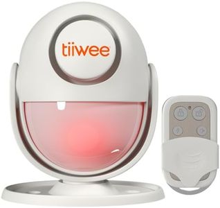 tiiwee A2 Rilevatore di Movimento e Allarme Sirena - Anti-Effrazione Sistema di Allarme con Telecomando - Sirena da 120 dB - Espandibile - Sicurezza Domestica