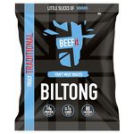 BEEFit Biltong Beef Jerky | Traditional | 10x30g | High Protein | Gluten Free | Keto Friendly