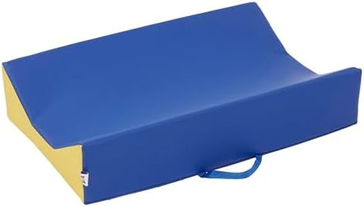 ECR4Kids SoftZone Baby Changing Pad, Contoured, Blue/Red/Yellow