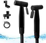 Arofa Black Bidet Sprayer for Toile