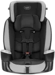 Evenflo High-Back Booster Car Seat with Harness, 22 to 110lbs, Maestro Sport, Granite Gray