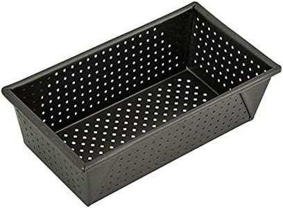 Bakemaster Box Sided Loaf Pan Non-Stick Perfect Crust, Grey, 22 x 12 x 7cm