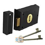 100mm Double Handed Rim Deadlock with 2 Keys