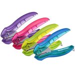 Bostitch InLIGHT Single Hole Punch with Reduced Effort, One Unit Per Pack, Assorted Colors, No Color Choice (2401)