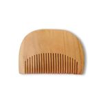 INSIME Wooden Beard comb for men | Neem wooden Beard pocket comb for men | Small comb pocket size mini comb beard styler (Pack of 1)