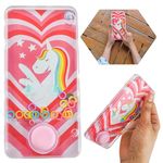 Unicorn Heart Republic Water Game- 14cm| Phone Aquatic Toys Gifts for Girls Hand Held Water Ring Game for Kids Stocking Stuffers| Water Toss Ring