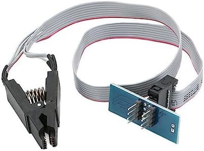 EC Buying SOIC8 SOP8 Test Clamp Flash Chip Test Clip Data Synchronization Cables Detachable Chip Holder Adapter Board Dupont Cable