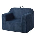 DGBAOBEI Ultra-Soft Kids Sofa - Snuggle Foam Filled Chair, Single Reading children's Couch for Boys and Girls (Blue)