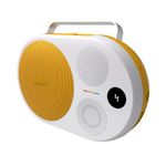 Polaroid P4 Music Player (Yellow) – Powerful Large Room Wireless Bluetooth Speaker Rechargeable with Dual Stereo Pairing