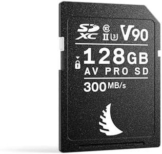Angelbird AV PRO SD V90 128 GB - SDXC UHS-II Memory Card - up to 6K RAW - High-Speed - for Burst Photography and High-Bitrate Video Production
