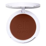 e.l.f. Camo Powder Foundation, Lightweight, Primer-Infused Buildable & Long-Lasting Medium-to-Full Coverage Foundation, Deep 560 C