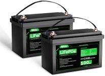 HQST LiFePO4 Battery 100ah Lithium 