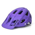 Bike Helmet Men and Women, SIFVO Bike Helmet Adult Bicycle Helmet with Visor Mountain Bike Helmet, Adult Bike Helmet Road Bike Helmet Lightweight & Breathable 【M/L】