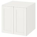 IKEA PLATSA/SMÅSTAD Cabinet, 60x57x63 cm, White