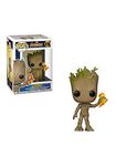 Funko Pop! Bobble: Marvel: Infinity War : Groot With Stormbreaker - Avengers - Collectable Vinyl Figure - Gift Idea - Official Merchandise - Toys for Kids & Adults - Movies Fans