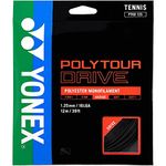 Yonex POLYTOUR Drive 16L Tennis String (Set) - Black