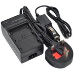 BTBAI LI-10B Battery Charger AC/DC Single for LI10B LI-10C LI-12B FE-200 IR-500 u 500 u 600 C-50 C-60 C-70 C-470 Ultra C-765 C-770 C-5000 C-7000 D-590 X-1 X-2 X-3 X-500 u-15 u-20 u-25 u-30 Camera k1a