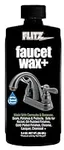 Flitz Faucet Wax, Polish and Sealant Made with Exclusive Carnauba and Beeswax Formula That Leaves Behind No Residue or Scratches, Perfect for Door Hardware, Kitchen and Bathroom, Made in USA, 3.4 oz
