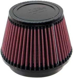 K&N RU-5163 Universal Round Tapered Clamp-On Air Filter
