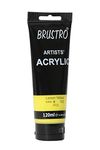 BRUSTRO Artists Acrylic Paint 120ml Lemon Yellow