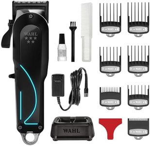 Wahl Senior 2.0 - Professioneller Kabelloser Haarschneider - Für Fades & Gezielte Schnitte, Motor mit Drehzahlanpassung, DLC-beschichtete Klinge, 2,5 Stunden Laufzeit, Set mit Ladestation