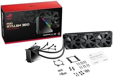 ASUS Rog Ryujin 360 All-In-One Liquid CPU Cooler, Black