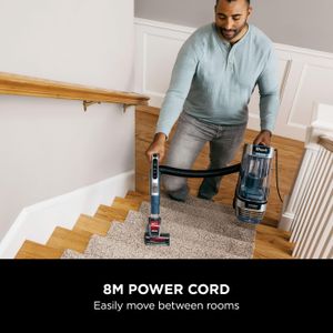 Shark Stratos XL Upright Vacuum – Navy Blue