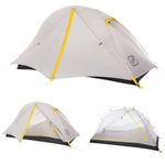 Featherstone UL Obsidian 1 Person Backpacking Tent Lightweight, 3-Season, Waterproof for Camping and Hiking- Includes Footprint & Mesh Gear Loft - Freestanding with Ultralight Footprint-Fly Capability