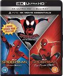 Spider-Man Trilogy - 3 Movie Collection: Spider-Man: Into the Spider-Verse + Spider-Man: Homecoming + Far From Home (4K UHD + Blu-ray) (6-Disc Box Set) (Uncut | Region Free 4K Ultra HD & Blu-ray | UK Import) - Sony PS5: 4K Movie Essentials