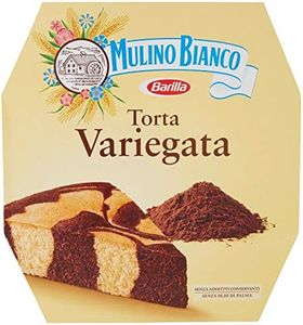 Mulino Bianco Torta Variegata con Cacao, Ideale per la Merenda - 460g