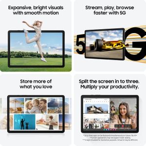 Samsung Galaxy Tab A9+ Tablet, 128GB – Graphite