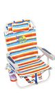 TECNOVOZ Tommy Bahamas 2000998 Folding Backpack Beach Chair with Handles