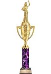 Crown Awards Personalized Purple In